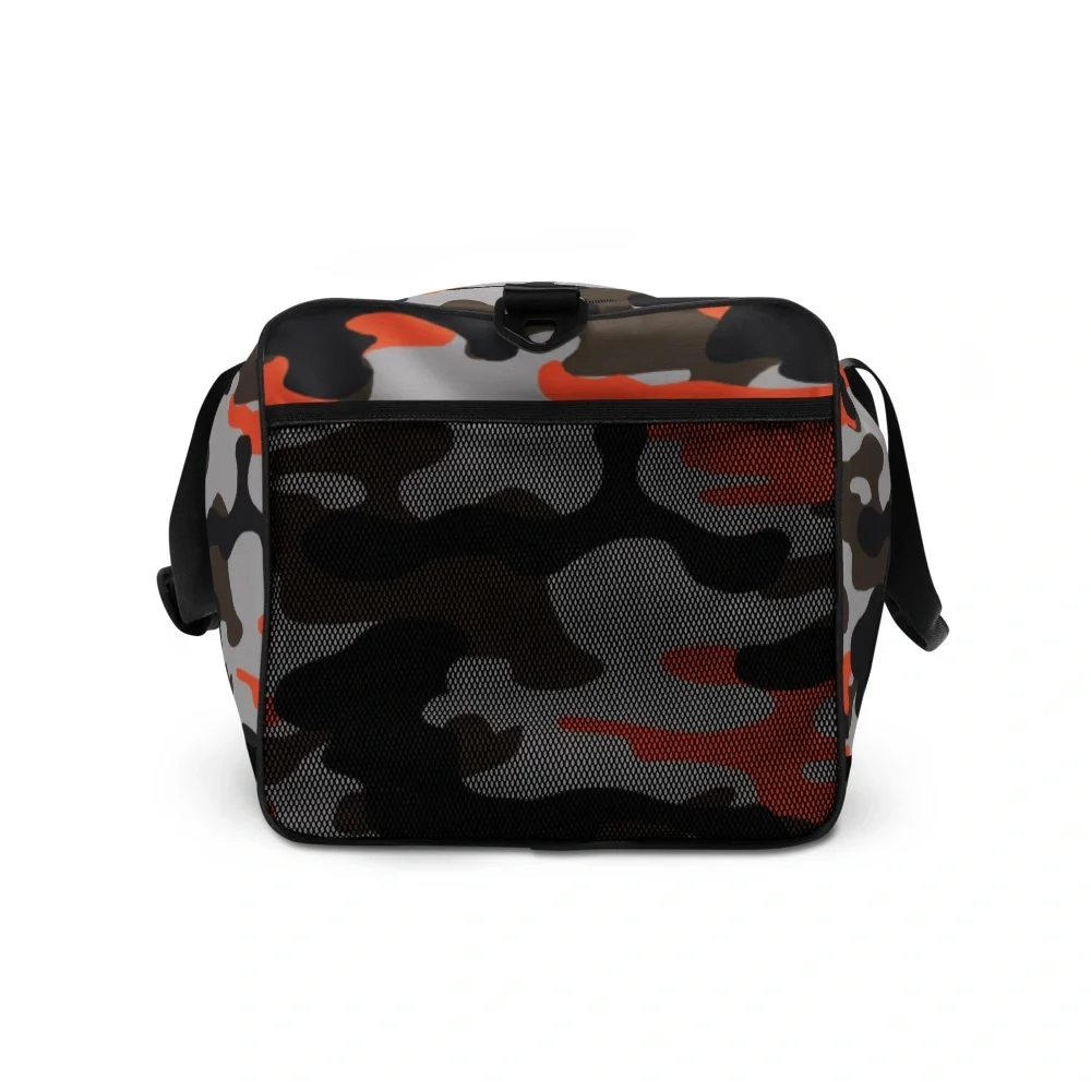 Orange camo duffel bag - Picture 5 of 16